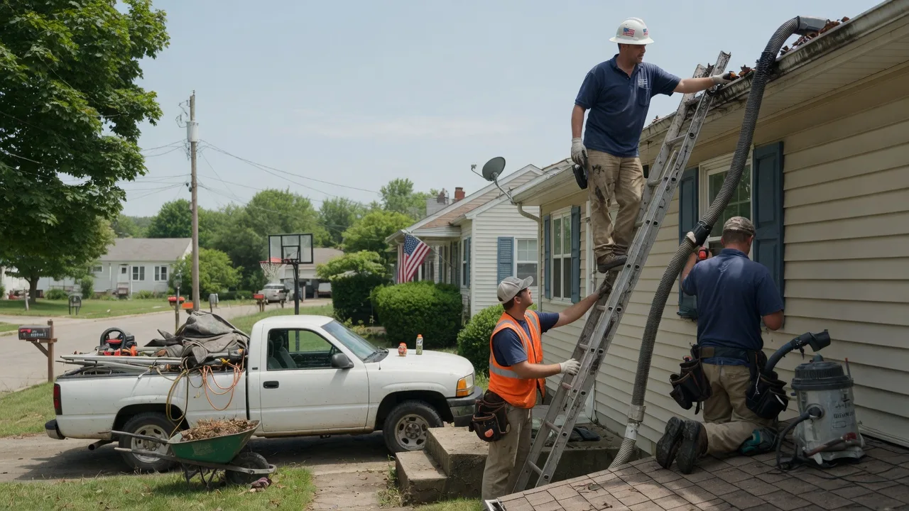 Gutter Installation in Bushton, KS near me